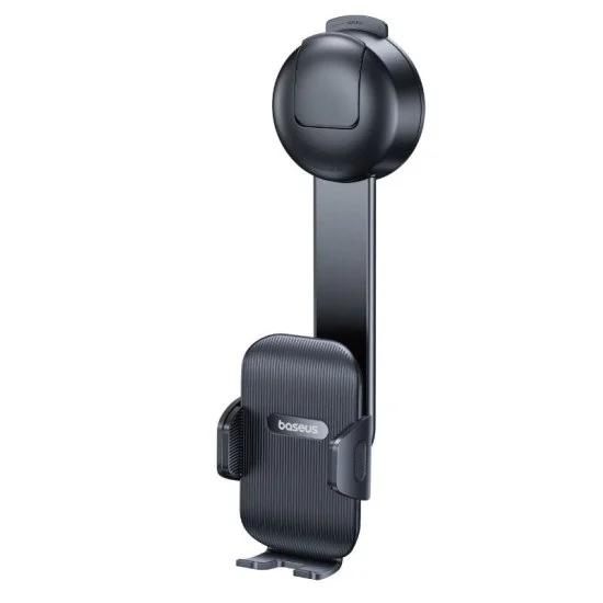 Baseus PrimeTrip C03 Air Clamping Car Mount &ndash; Suction Cup Version &ndash; Black